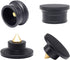 Evaty 4 Pcs Audiophile Speaker Isolation Spikes for Turntable Amp CD DAC Recorder.Speaker Resonance Reducer