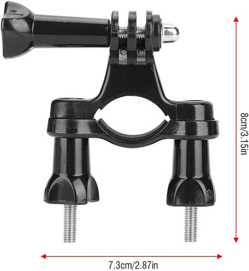 Pomya Bicycle Handlebar Mount, Bike Clip Fixed Bracket for Action Camera Holder, Mountain Biking & Road Cycling