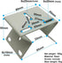 Exterior Outside Wall Corner Mount Metal Bracket Right Angle CCTV Surveillance Camera Holder Adapter
