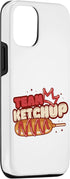 Ketchup Fan Corn Dog Enthusiast Designs 12/12 Team Ketchup Corn Dog Lover Case for iPhone Pro