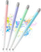4PCS Stylus Pens for Touch Screens, Precision Double Fiber Tips, Compatible with Apple iPad/iPhone/Android/Tablets
