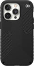 Speck Presidio2 14 Grip - Non-Slip iPhone Pro Case (Black/Black/White)