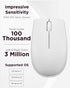 Lenovo 300 Wireless Mouse – PC & Laptop Computer Mouse with 2.4 GHz Nano USB Receiver – Ambidextrous Design – 12 Month