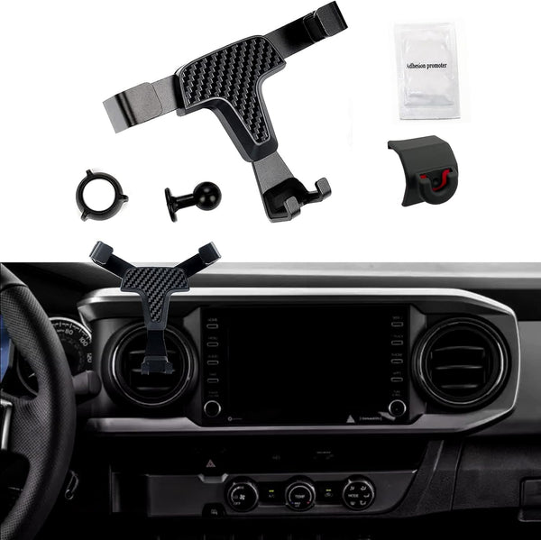 Car Phone Holder Mount for Tacoma, Cellphone Dash Clip for Toyota Tacoma 2016-2023, for All Mobile Phones