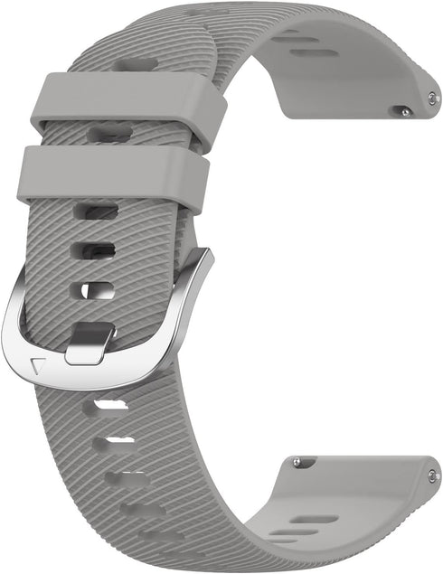 18mm Watch Bands for DoSmarter ZX18/ZX28 Smart Watch, Replacement Soft Silicone Wrist Strap