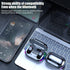 BD&M Wireless Earbuds, HiFi Stereo Gaming Earbuds with Digital LED Display, TWS Bluetooth Headphones for Sports, Work,