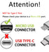Neck Light Charging Cord Book Light Charger Cord, USB Charging Cable for Gritin, Glocusent, Vekkia Book Light (Micro