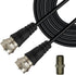 Chaowei TV Antenna Extension Coaxial Cable(15ft) with Coaxial Coupler,F Type Connector-Ideal for Digital