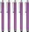 MECCANIXITY 5pcs Stylus Pens for Touch Screens, Universal Capacitive High Sensitivity for Phone Tablet Devices (Purple)