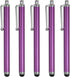 MECCANIXITY 5pcs Stylus Pens for Touch Screens, Universal Capacitive High Sensitivity for Phone Tablet Devices (Purple)