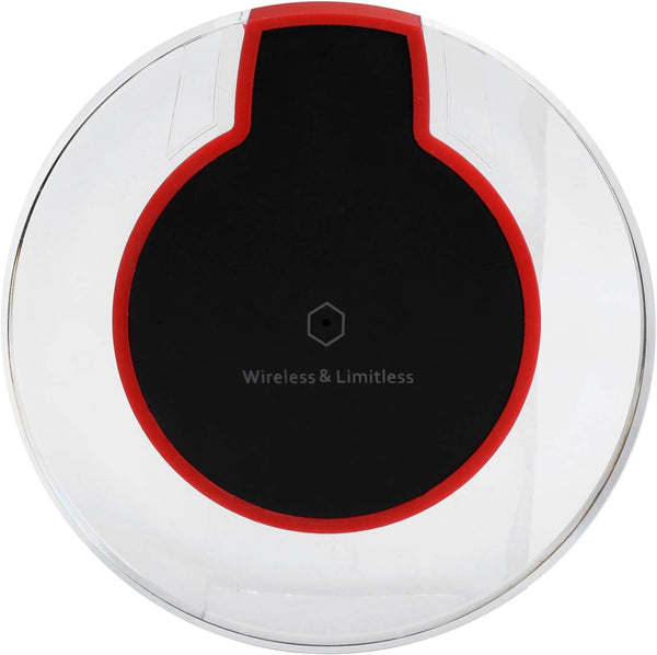 Wireless Charger, Mobile Phone Charging Dock Pad with LED Indicator Light for Galaxy/Phone