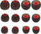 Replacement Ear Tips Earbuds Silicone Buds for Senso, Otium, Hussar Bluetooth Headphones, 6 Pairs, S/M/L