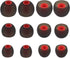 Replacement Ear Tips Earbuds Silicone Buds for Senso, Otium, Hussar Bluetooth Headphones, 6 Pairs, S/M/L