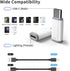 4 Pack Lightning to USB C Adapter for iPhone 15/15 Pro/15 Pro Max/15 Plus, Support Charging & Data Transfer, Type C