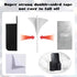 WY LIGHTING LEVEL 4 Pack Wall Mounted Phone Holder, Phone Stand Self Adhesive with Charging Hole, Compatible with All