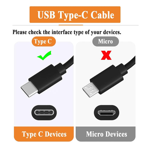 USB C Charger Adapter Cable, Compatible with New Beats Flex Wireless Earphones, Studio Buds, and Other Type-C Earbuds