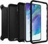 DEFENDER Case for Samsung Galaxy S21 FE 5G - Black, with Holster Belt Clip Defense
