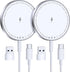Bohuma Magnetic Wireless Charger for iPhone: Mag Safe Fast Charging Pad 2 Pack Compatible with iPhone 15 14 13 12 Pro