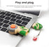BORLTER CLAMP 32GB BorlterClamp USB Flash Drive Cute Novelty Cartoon Tool Model Memory Stick, Gift for Students