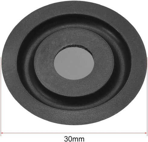 uxcell 30mm Dia. Speaker Passive Radiator Vibration Plate, Subwoofer Vibration Membrane, DIY Bass, Low Frequency 4pcs