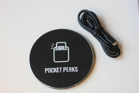 Ultra Slim Wireless Fast Charger (Qi-Certified 10W for iPhone and Android)