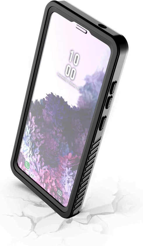 Waterproof Case for Galaxy S20 FE 5G, Shockproof, Dirtproof, Snowproof Rugged Cover for Snorkeling, Black