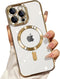 Misscase Clear MagSafe Case for iPhone 12 Pro Max with Camera Lens Protector, Full Protection