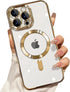 Misscase Clear MagSafe Case for iPhone 12 Pro Max with Camera Lens Protector, Full Protection