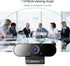 Hengway 1080P terminal,110 Webcam with Stereo Microphone and Privacy cover , FULL HD by USB Wide-Angle