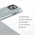 RhinoShield Crystal Clear Case for iPhone 13 Pro Max, Advanced Yellowing Resistance, High Transparency, Black Ring
