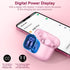Wireless Earbuds Bluetooth 5.3 Headphones with Noise Cancelling Mic, IP7 Waterproof 36H Playtime for Sports Workout Pink