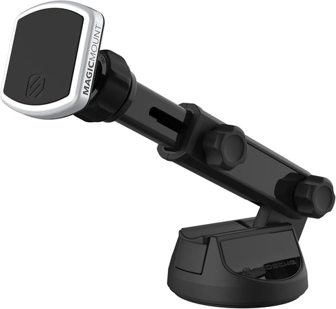 Scosche MPWDEX2-XTSP MagicMount Pro Extendo Magnetic Phone Holder, Suction Cup Phone Mount for Car