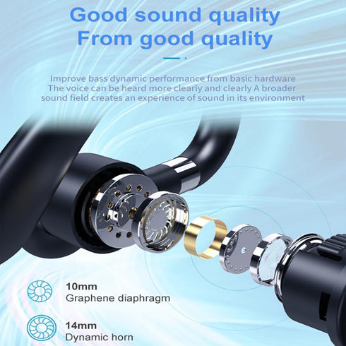 Kamon K520 Wireless Earpiece for Cellphone, Bluetooth 5.1 Headset with Charging Case, Mic for Office Driving, Hands-Free