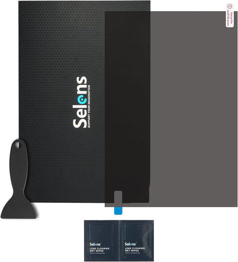 Selens 1PCS Linear Polarizing Film, High Transmission Cuttable A4 7.8x11.8 inches Polarizer Sheets for Optical Analysis