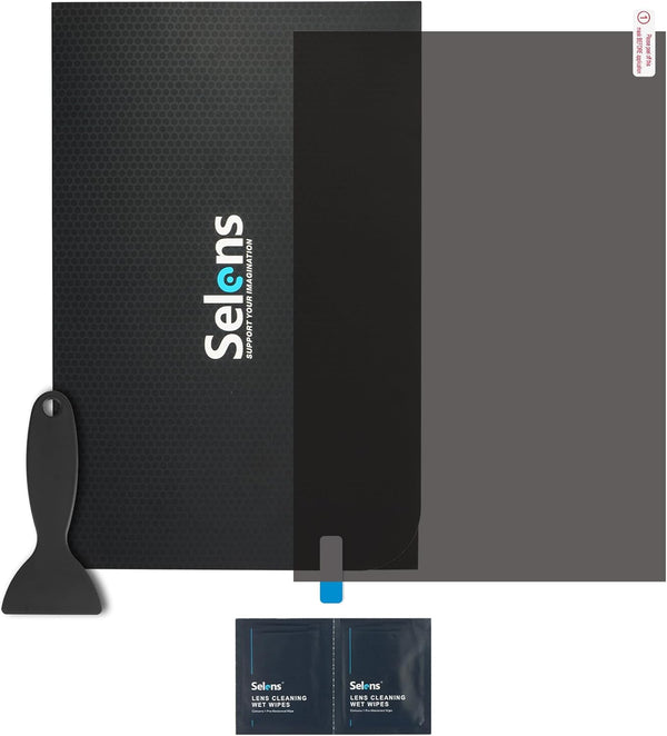 Selens 1PCS Linear Polarizing Film, High Transmission Cuttable A4 7.8x11.8 inches Polarizer Sheets for Optical Analysis