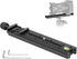 Neewer 200mm Professional Metal Quick Release Clamp Rail Nodal Slide for Camera