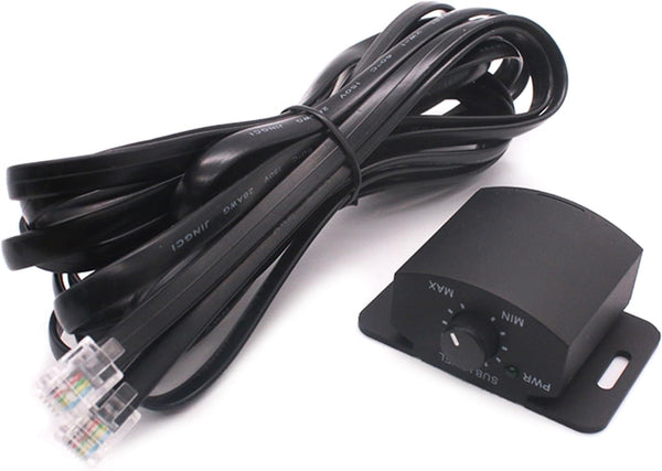cunueae Speaker Amplifier System Volume Adjustment Control Remote Bass Volume Knob Universal Car