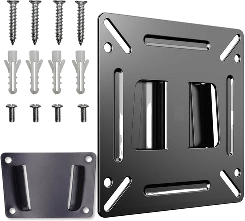 HuGuWdy Monitor Wall Mount for Most 14-24 LED LCD TV or ComputerSmall TV