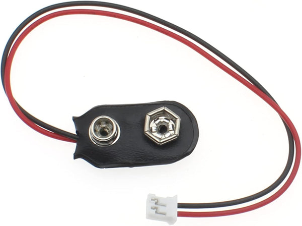 4 Pcs 9V Battery Snap to PH 2.0 Connector Cable, 9V Battery Clip Connector with 15cm Lead Wire