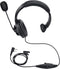 Over The Ear PTT Mic Earpiece for Two Way Radio Headset with Boom Mic for Baofeng Kenwood Retevis Walkie Talkie