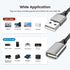 USB Splitter, USB A Male to 2 Female USB Extension Cable, 4Ft Long USB Y Splitter Support Charging and Data Transfer for Printer/USB Keyboard/Flash Drive/Playstation/Laptop/LED Etc