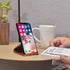 Wooden Cell Phone Stand, Universal Non-Slip Desktop Holder for iPhone, iPhone 13, Samsung Galaxy Smartphones, iPad