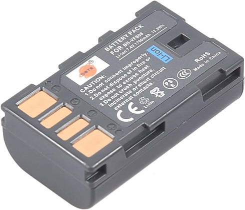 DSTE BN-VF808U BN-VF808 Li-ion Battery - Compatible with JVC GZ-MG148 150 155 175 275 575 GZ-HD7 GR-D745 746 750 760