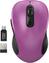 WisFox 2.4G Wireless Mouse for Laptop, Ergonomic Computer Mouse with USB Receiver and