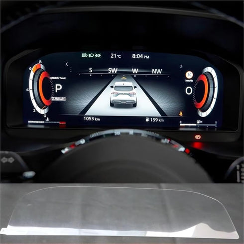 WIJMCTHC 2023 8 Inch Car modification Compatible With Nissan Z Car Protective Tempered Glass Infotainment Car Gps Radio