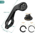 TUSITA Out Front Mount for Garmin Edge GPS Bike Computer - Cycling Handlebar Mount 25.4mm 31.8mm
