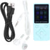 Zopsc 64GB MP3 MP3 64GB 1.8 Inch Player, HiFi Lossless Sound Portable Player with Memory, LCD Screen Bluetooth Music