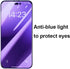 3 Pack Anti-Spy Tempered Glass Screen Protector for iPhone 14/13/13 Pro - 6.1" Anti-Blue, 9H Hardness, Anti-Scratch