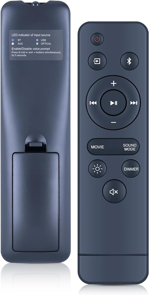 WDZP New Soundbar Remote Control for Onn 100075108 20 Inch Sound Bar Speaker