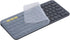 Keyboard Cover for Logitech K380 Multi-Device Bluetooth Keyboard/Pebble Keys 2 K380S Keyboard - Transparent Silicone Keyboard Protector Skin